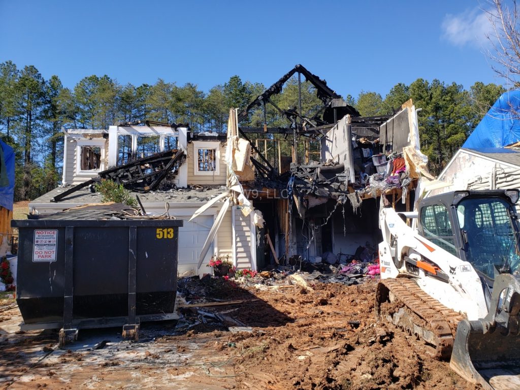 Complete home demolition and removal