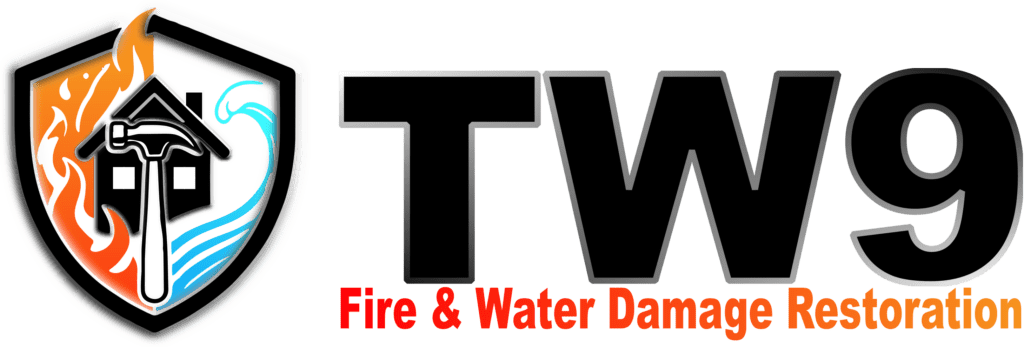 TW9, LLC Fire & Water Damage Restoration website logo